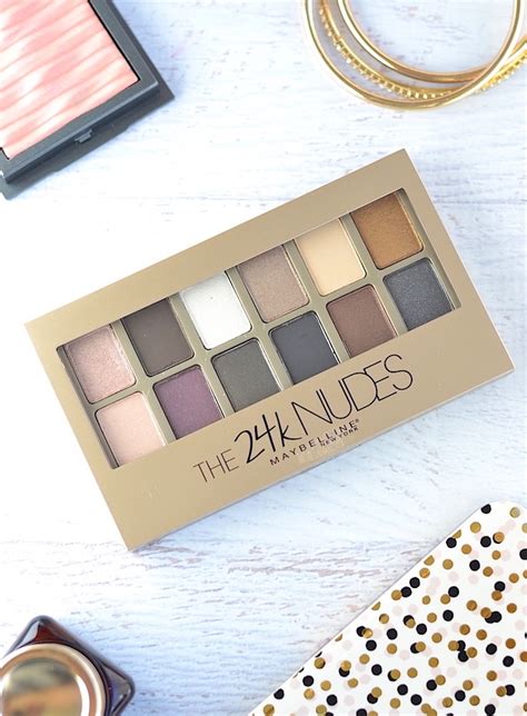 Maybelline K Nudes Eyeshadow Palette Review And Swatches Beautytidbits