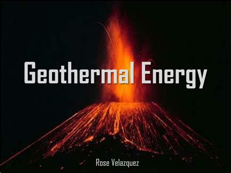 Ppt Geothermal Energy Powerpoint Presentation Free