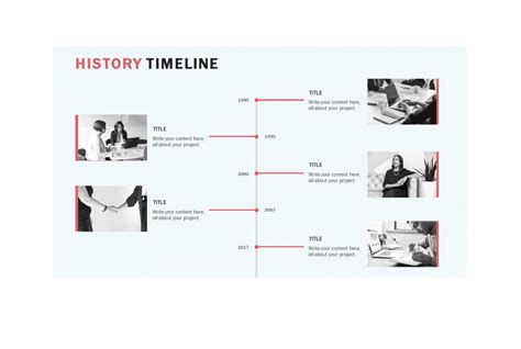 Vertical Timeline Template For Word Addictionary