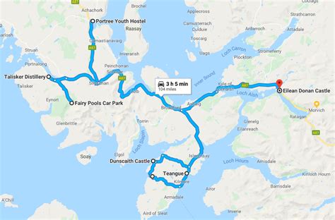 Isle Of Skye 2 Day Self Drive Itinerary Map Wayfaring Kiwi