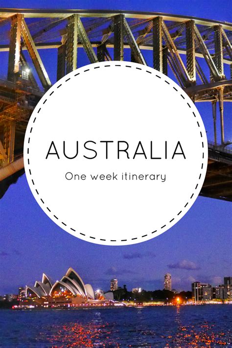 One Week Australia Itinerary Is 7 Days Down Under Worth The Long