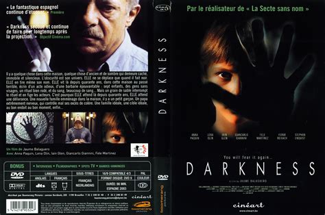 Jaquette Dvd De Darkness V2 Cinéma Passion