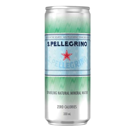 San Pellegrino Sparkling Natural Mineral Water Can 3(8x330ml) - Mayers ...