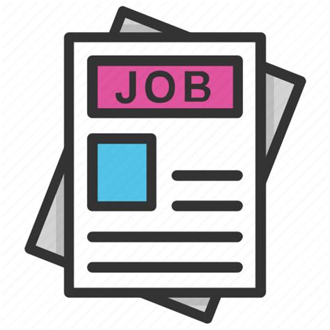 Employment Job Ads Job Hiring Job Opportunities Recruitment Icon