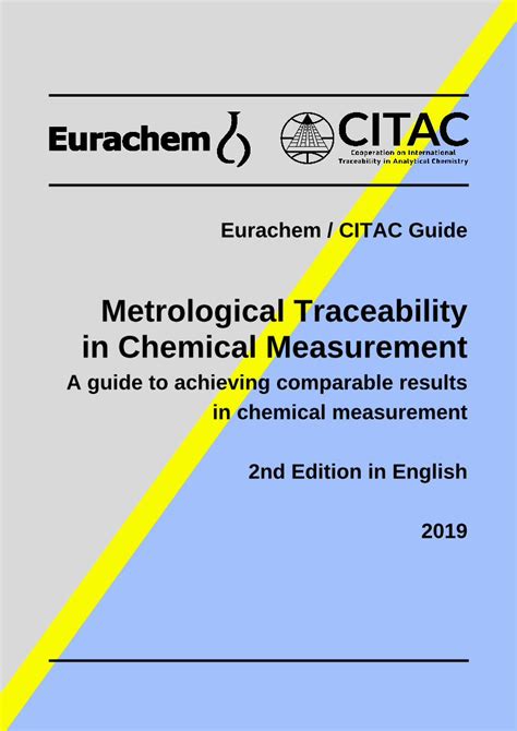 Pdf Metrological Traceability In Chemical Measurement4 Metrological