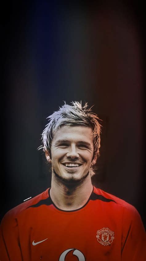 David Beckham Red Legends Manchester United Hd Wallpaper Peakpx