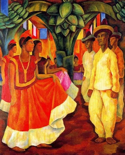 Diego Rivera Dance In Tehuantepec 1928 Diego Rivera Diego Rivera Art Frida And Diego