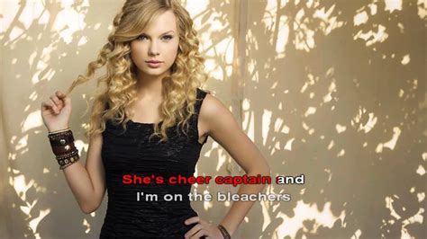 You Belong With Me Taylor Swift Lyrics Karaoke Youtube