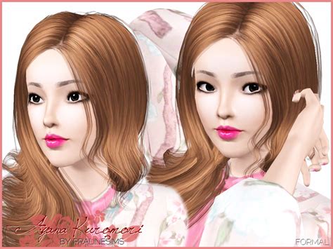 The Sims Resource Japanese Beauty Ayana Kuromori