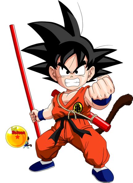 Goku Pequeno By Lolskinex On Deviantart