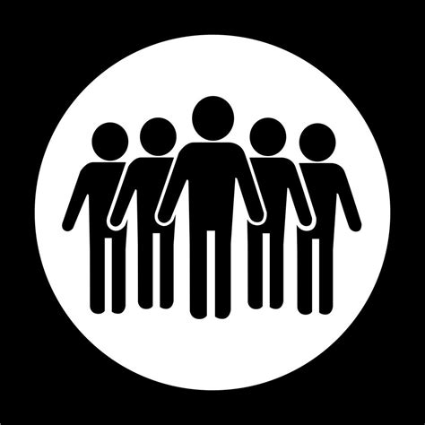 Sign Of People Icon 574031 Vector Art At Vecteezy