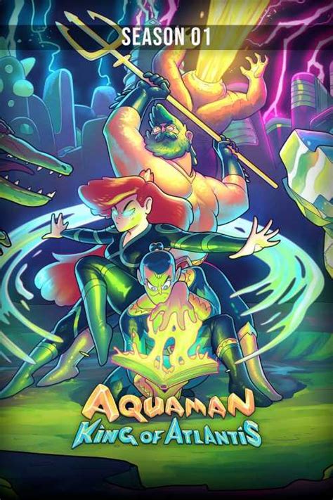 Aquaman King Of Atlantis 2021 Season 1 Anihilis The Poster