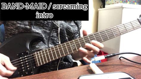 Band Maid Screaming Intro And Bridge2 Slowly Ver Youtube