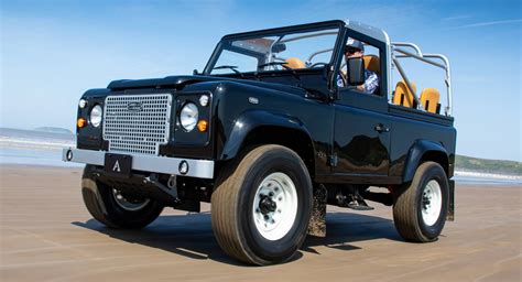 Gallery of 95 high resolution images and press release information. 1989 Land Rover Defender 90 "So-Cal" Restomod Is How ...