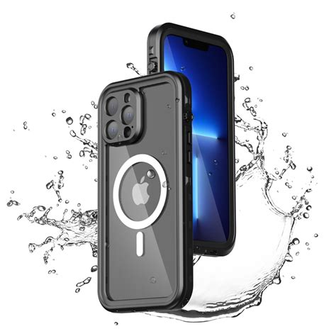 Dteck Waterproof Case For Iphone 13 Pro With Magsafe Support Ip68