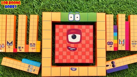 Numberblocks The Best Moment 124 Perforated Box Puzzle Tetris