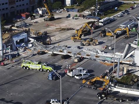 Fiu Bridge Collapse That Killed 6 Blamed On Design Errors