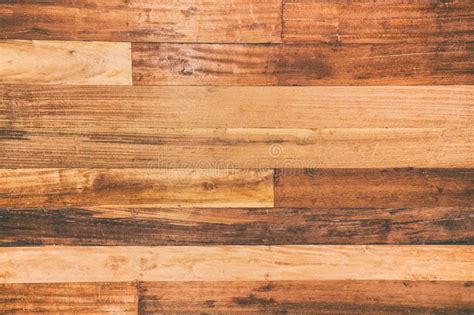 Vintage Surface Wood Table And Rustic Grain Texture Background Stock