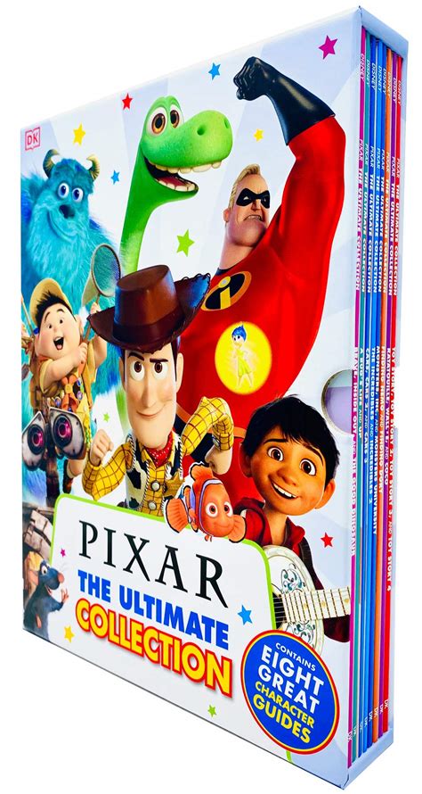 Buy Pixar The Ultimate Collection 8 Books Box Set Brave Up Cars The Incredibles Monsters