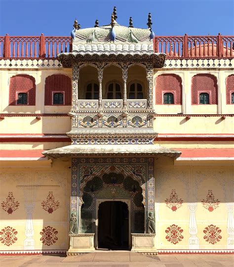 India Jaipur City Palace Palace Of The Maharaja Stock Photo Image