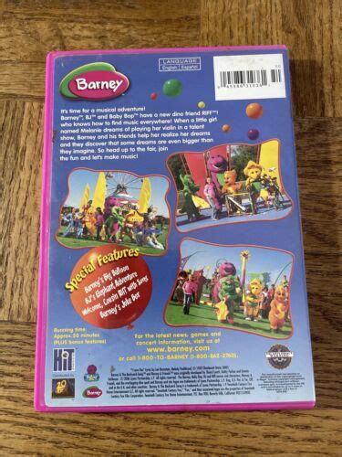Barney Lets Make Music Dvd Ebay
