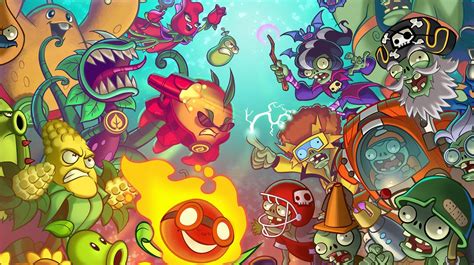 Plants Vs Zombies Heroes Wallpapers Wallpaper Cave