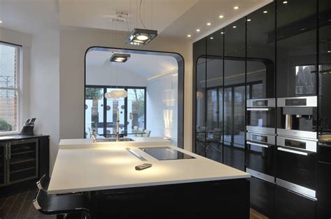 Gloss Black Kitchen Modern Design Luxury Interior Design Kitchen