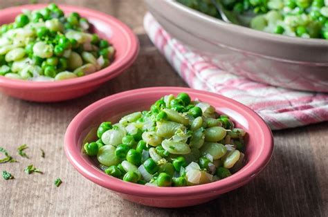 Buttered Spring Peas And Lima Beans Recipe Side Recipes Delicious