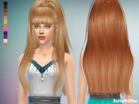 My Sims 4 Blog Butterflysims 029 Hair For Females
