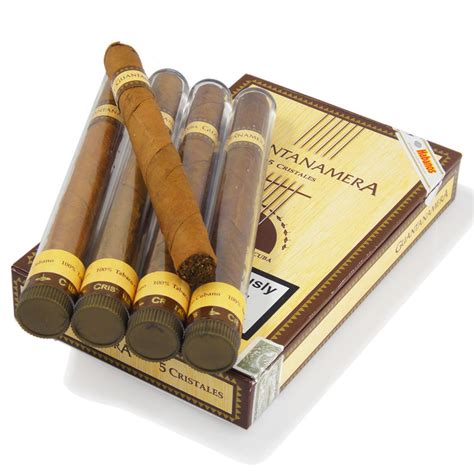 Guantanamera Cristales Pack Of 5 Tubed Cuban Cigars