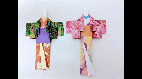 Simple Origami Kimono 26 Youtube