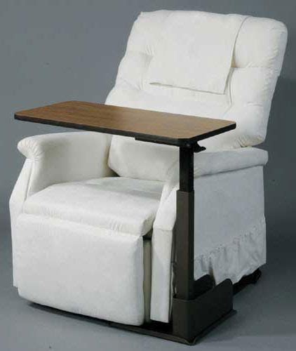 Use with a lift chair, recliner, couch furniture weight secures table in place caregivers will find the drive chair assist adjustable table helpful for providing a stable surface. Lift Chair Table Left Side