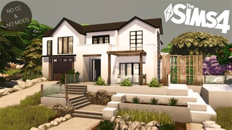 House The Sims 4 No Cc Margaret Wiegel