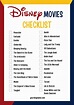 A Complete List Of Disney Animated Movies - Vrogue