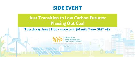 Side Event Just Transition To Low Carbon Futures Phasing Out Coal