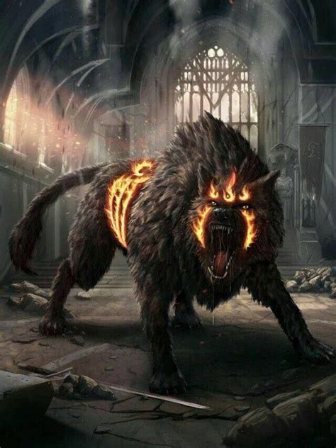 Pin Von Milenia Auf Magicos Fantasy Kunst Werwolf Geisttier