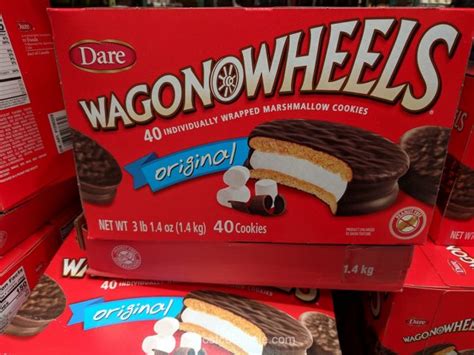 Wagon Wheels Marshmallow Cookies