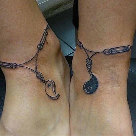 17 Ankle Bracelet Tattoo 🎨 Inspos 💡for When Youre Craving