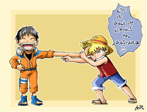 Naruto Vs One Piece By Anyarr On Deviantart