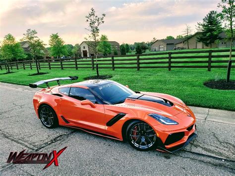 Weapon X Motorsports 800hp C7 Corvette Zr1 On Forgeline One Piece