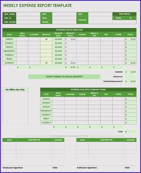 Daily Expenses Excel Template Templates 2 Resume Examples