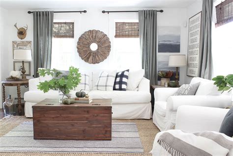 Farmhouse Fall Living Room Rooms For Rent Blog