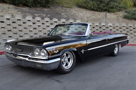390 Powered 1963 Ford Galaxie 500 Convertible For Sale On Bat Auctions