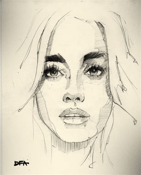 Drawing Stunning Lines Gorgeous Sketch And Great Soft Technique