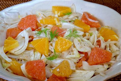 Orange And Fennel Salad Mias Cucina