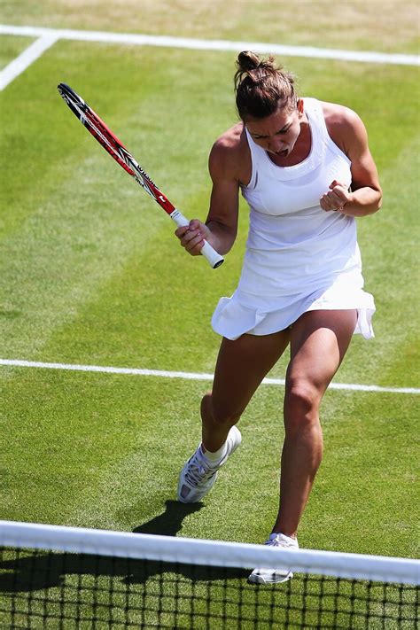 Simona Halep In Wimbledon 2014 Wta Halep Wimbledon Wimbledon Tennis Simona Halep Wta Tennis