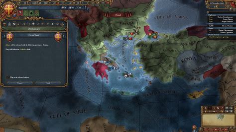 Byzantium gets theme of sicily for 15 years, giving the following effects: How to die in 1444 - A professional guide : eu4