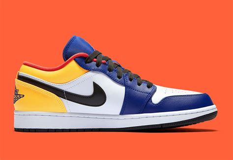 Available Now Air Jordan 1 Low Appears In Vibrant Multi Color Option