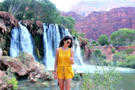 Havasupai Getaway Travels The Girl In The Yellow Dress