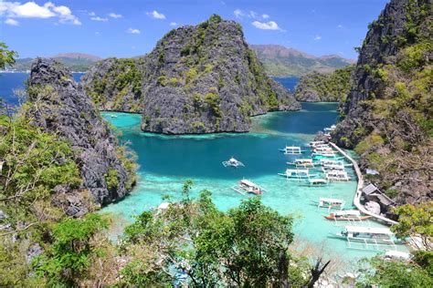 Discover Philippines' Coron Island From El Nido In A Ferry Or On A Boat